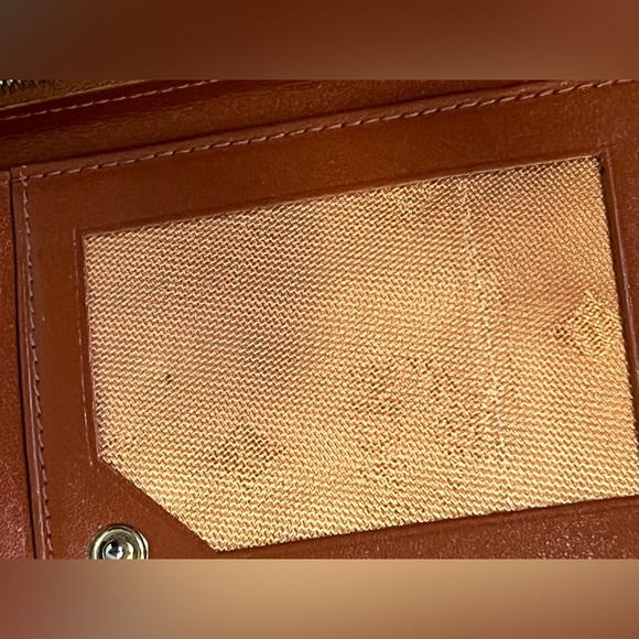 MCM Long Kisslock Leather Authentic Vintage wallet - Picture 8 of 16